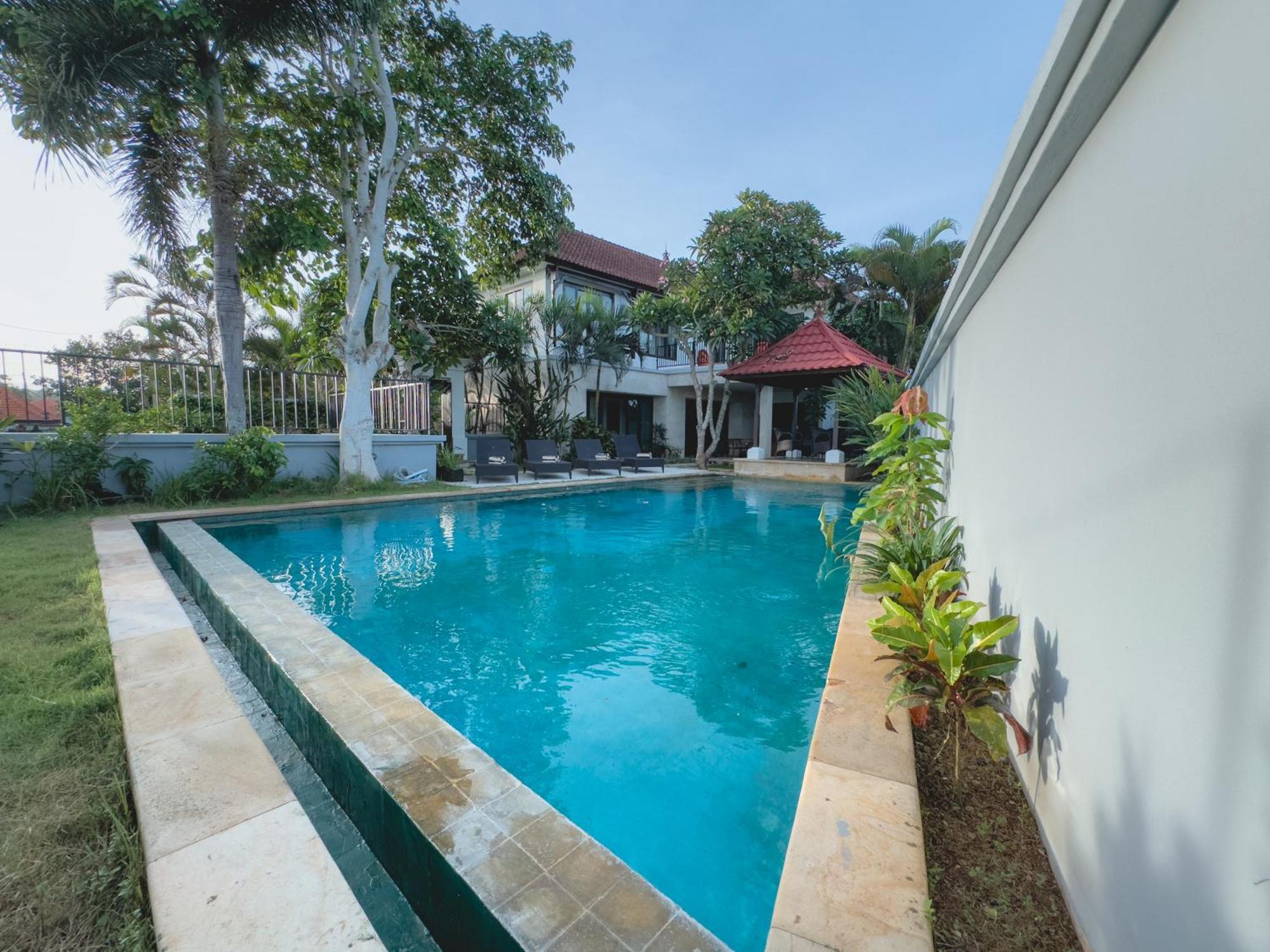 Teras Villa Jimbaran  Luaran gambar